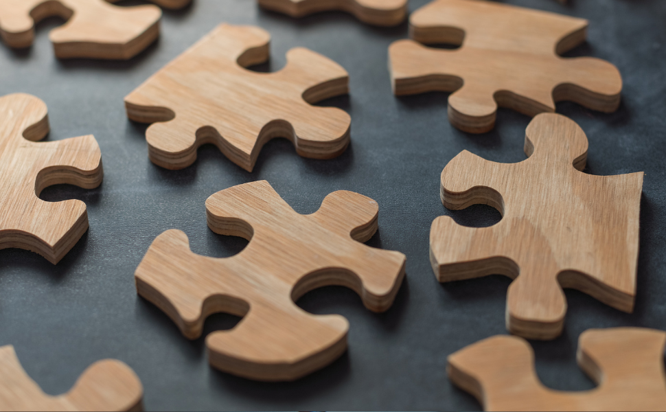 drewniane puzzle dla dzieci