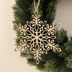 Drewniana ozdoba - PŁATEK 2