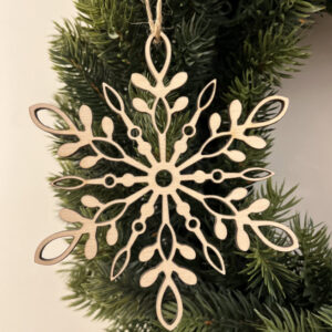 Drewniana ozdoba - PŁATEK 1