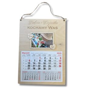 Kalendarz z możliwością personalizacji 